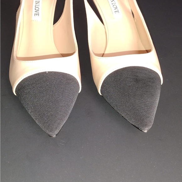 Joy in love Women's Black and Tan Slingback Heels size 8 brand new w/out box - Picture 5 of 6